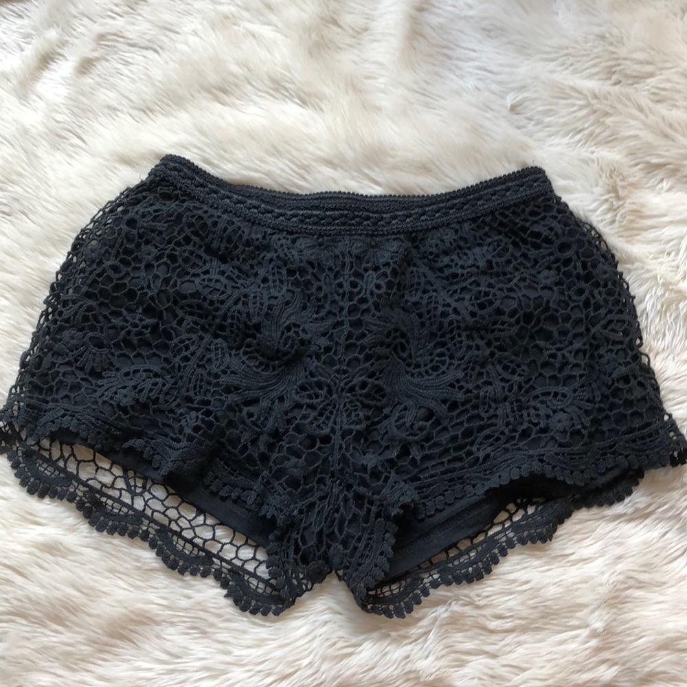 Target brand crochet shorts
